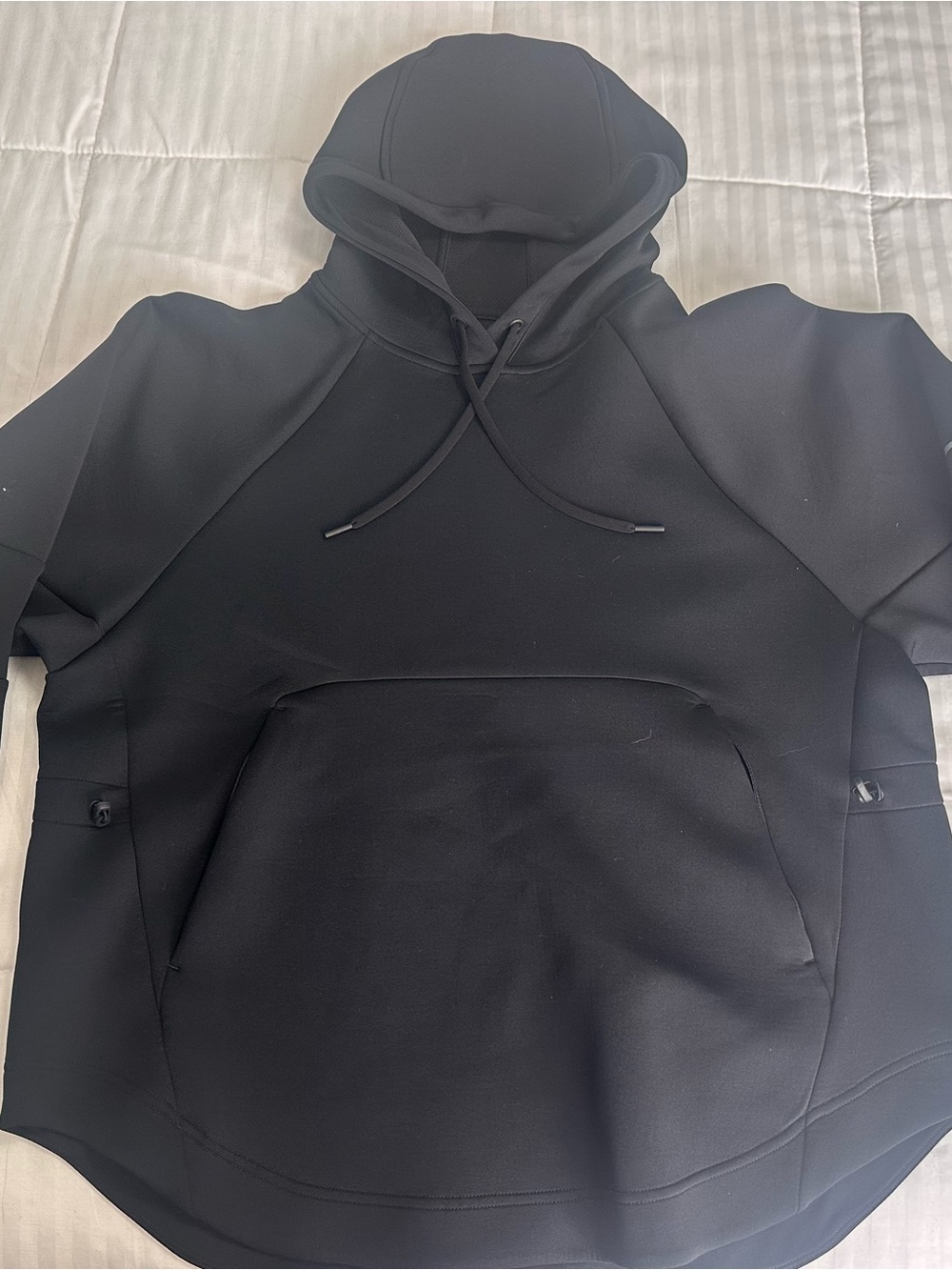 Nike Womens Black Training Tech Pullover Hoodie Medium